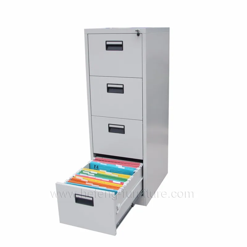 Knock Down 4 Drawer Steel Cheap Filing For Sale Metal Storage