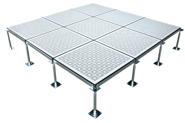 Data Center HPL Air Flow Steel Raised Floor In Serve Room Anti-static