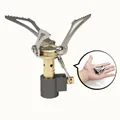 Hot Ultra light Camping Gas Stove Outdoor Folding Mini butane Stove burners Miniature Portable Picnic Cooking