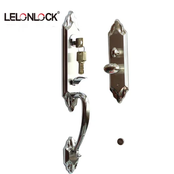 back door handle and lock