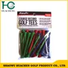 Customized OPP package golf tees for wholesales
