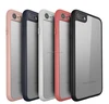 Ultra Thin Hybrid Armor Transparent Clear Hard PC Back Panel + TPU Bumper Shock Absorbing Protective Case Cover for iPhone 7/8