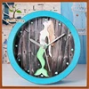 Europe Type Restoring Ancient Ways Is The Head Of a Bed The Mermaid Table Alarm Clock Digital Mini Wooden Desk Clock