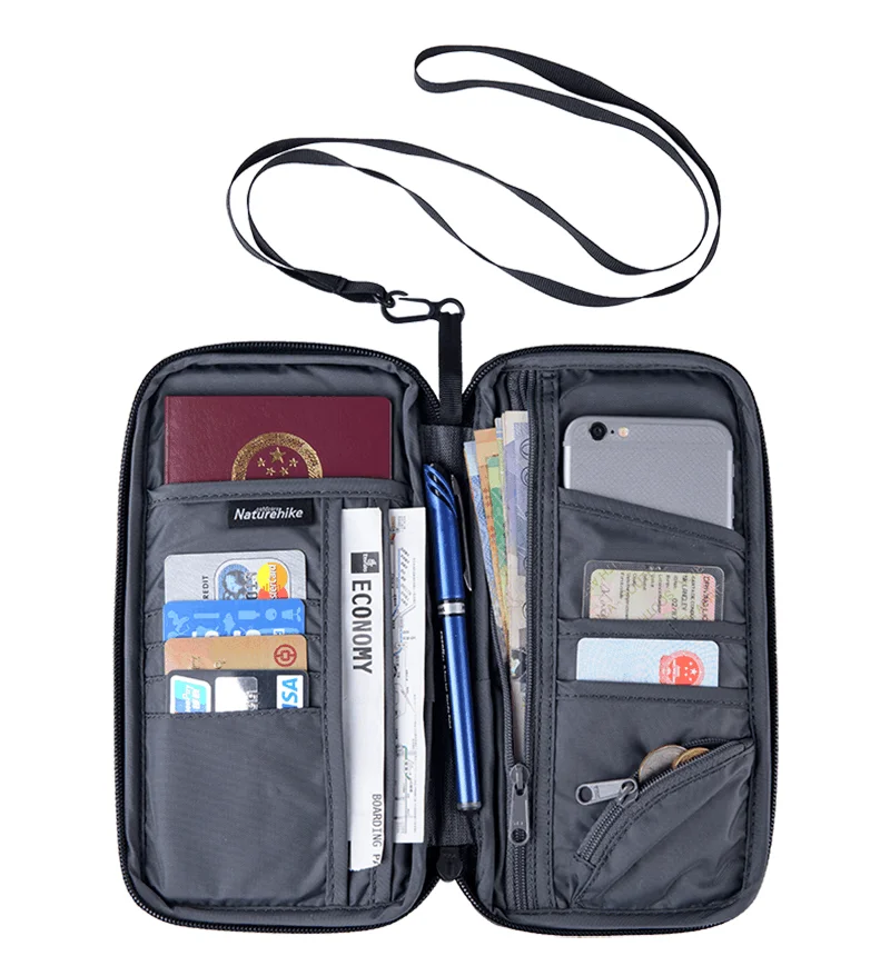 Naturehike Antitheft Cash Card Holder Passport Rfid Travel Wallet