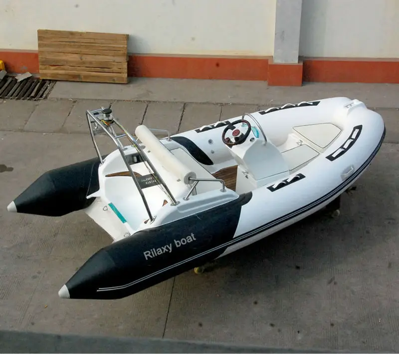 Ce Approved 14ft Rigid Inflatable Boat Hypalon Buy Inflatable Boat