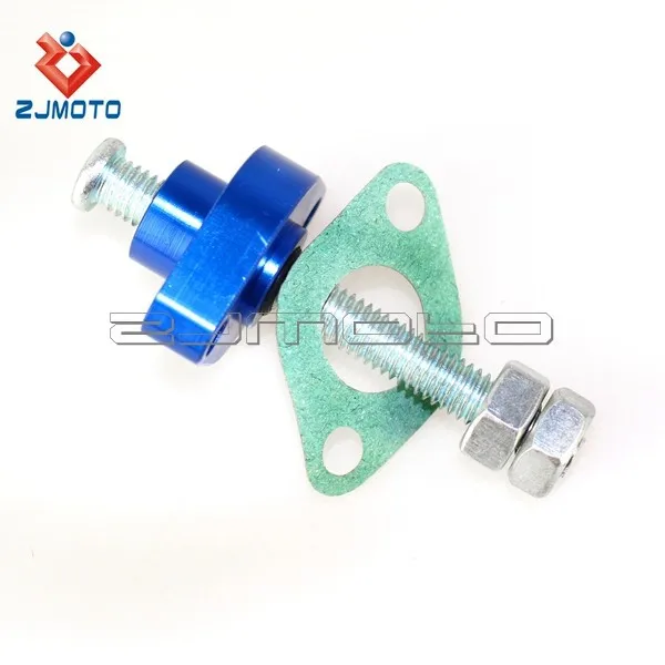 Bleu CNC Cam Manuel Tendeur de chaîne pour yamaha yz wr 250//400 426//450 98