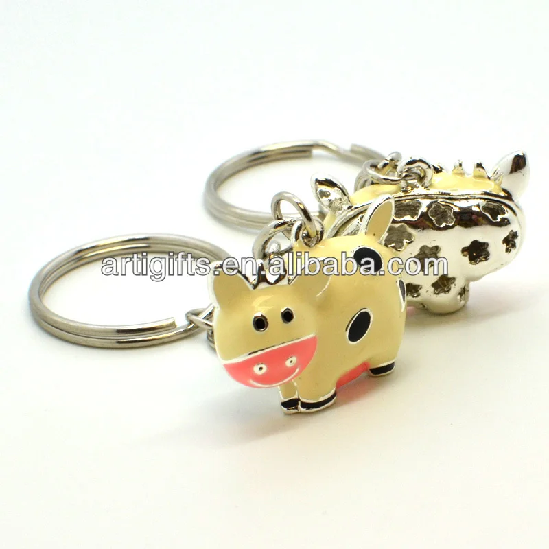 2014 New Promotion Metal Live Animal Keychain Buy Live Animal