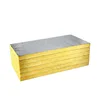 china supplier high temperature fireproof glass wool false ceiling sandwich panel fiberglass material for buildings