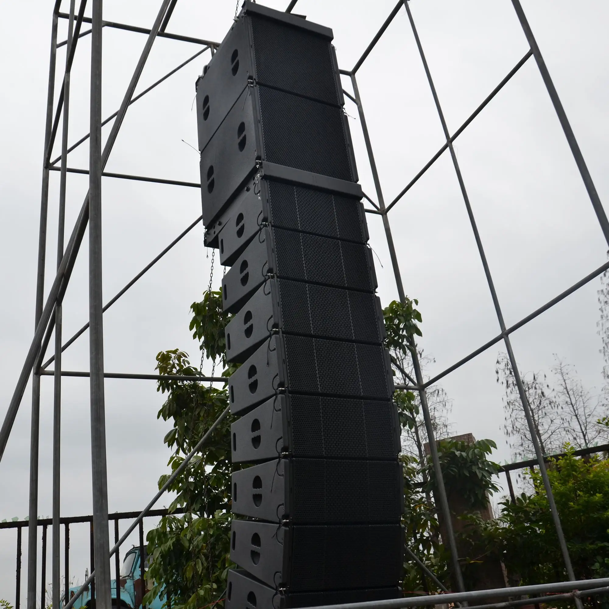 Line Array Dual 10 Inch Th 210 Best Desain  Box Speaker  