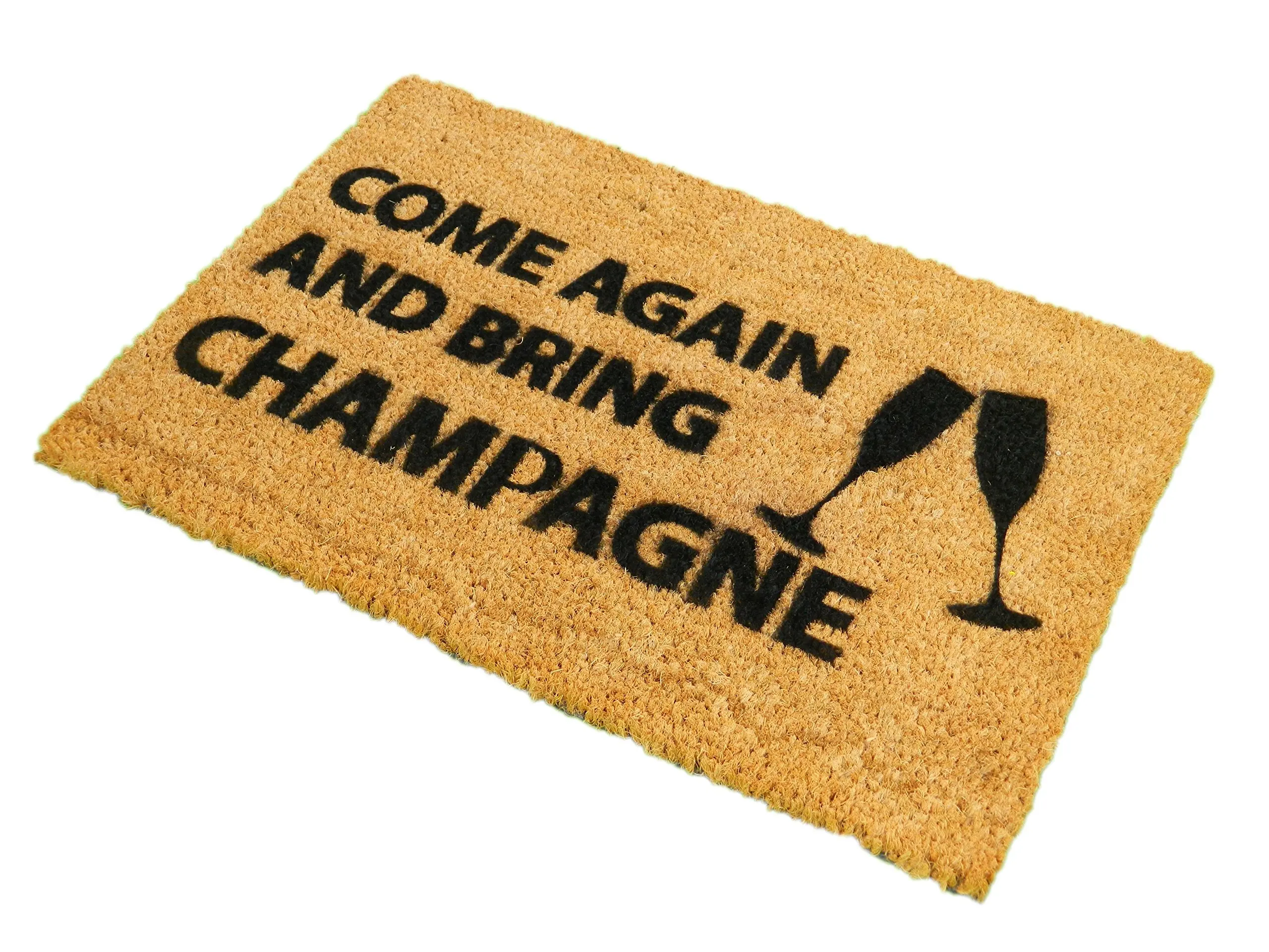 Buy CKB Ltd Come Again & Bring Champagne Novelty Doormat Unique