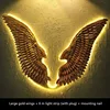 Retro metal angle wing wall decor/ wall decorations as for bar living room coffee bar 1805757