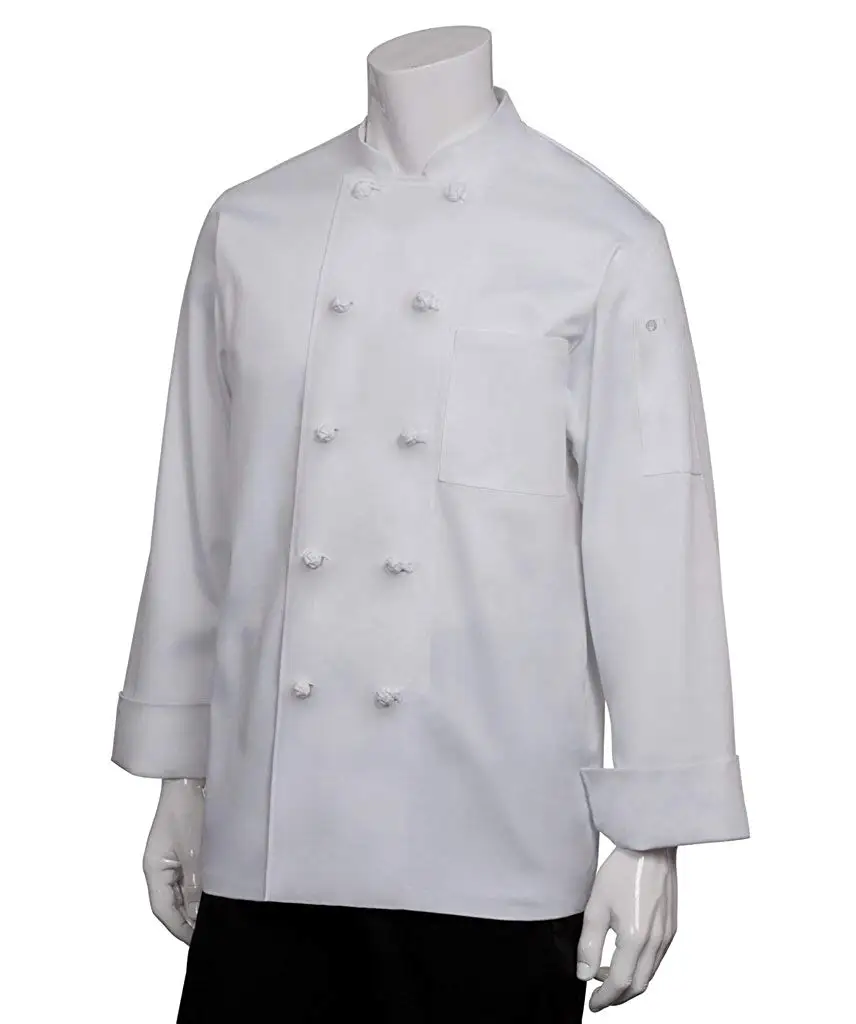 Chef Works Men's Bordeaux Chef Coat