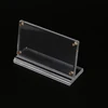 Various sizes clear sandwich picture frames magnetic T shape acrylic blank photo frame