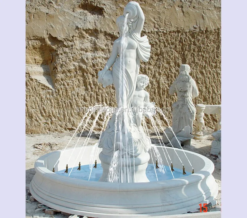 Hand Carved Angel Water Garden Fountain Buy Angel Water Fountain