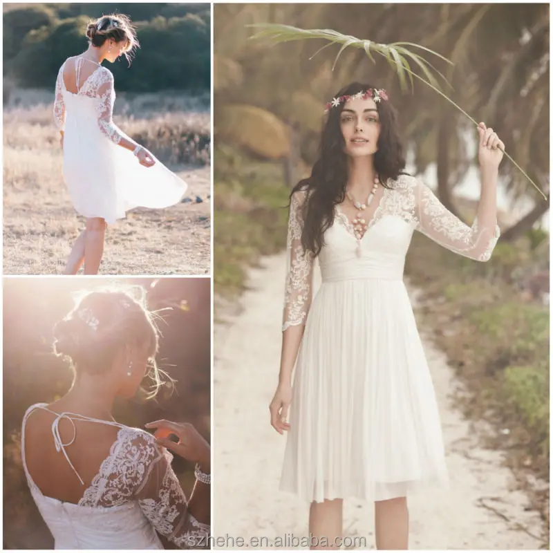 JM.Bridals CW2883 Charming chiffon lace applique casual