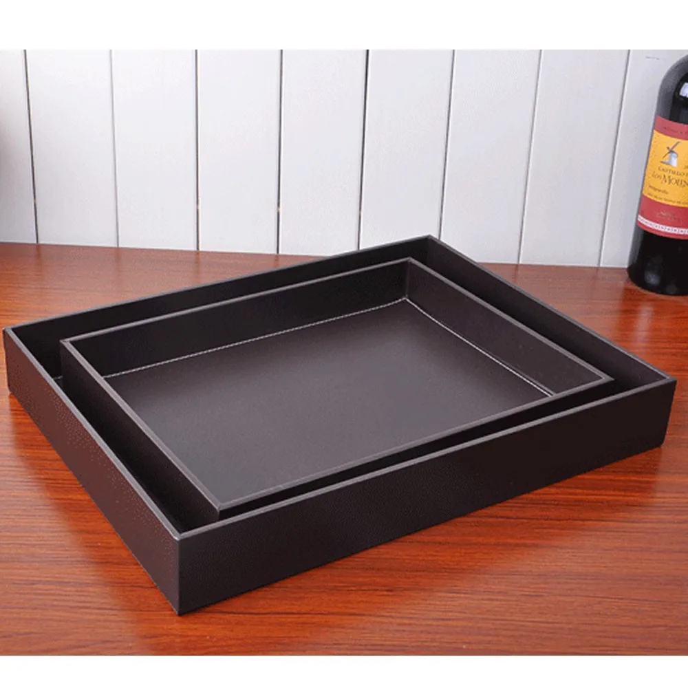 Cheap Price High Quality Pu Leather Serving Tray,Fruit Tray Buy
