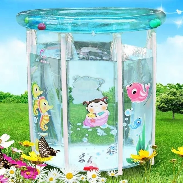 Transparent Baby Swimming Pool Buy Baby Swimming Pool Inflatable Swimming Pool Baby Pool Product On Alibaba Com