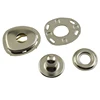 Custom metal silver jeans button press studs snap button