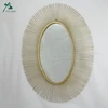 Living room large Vintage Gold Circle Wall Mirror