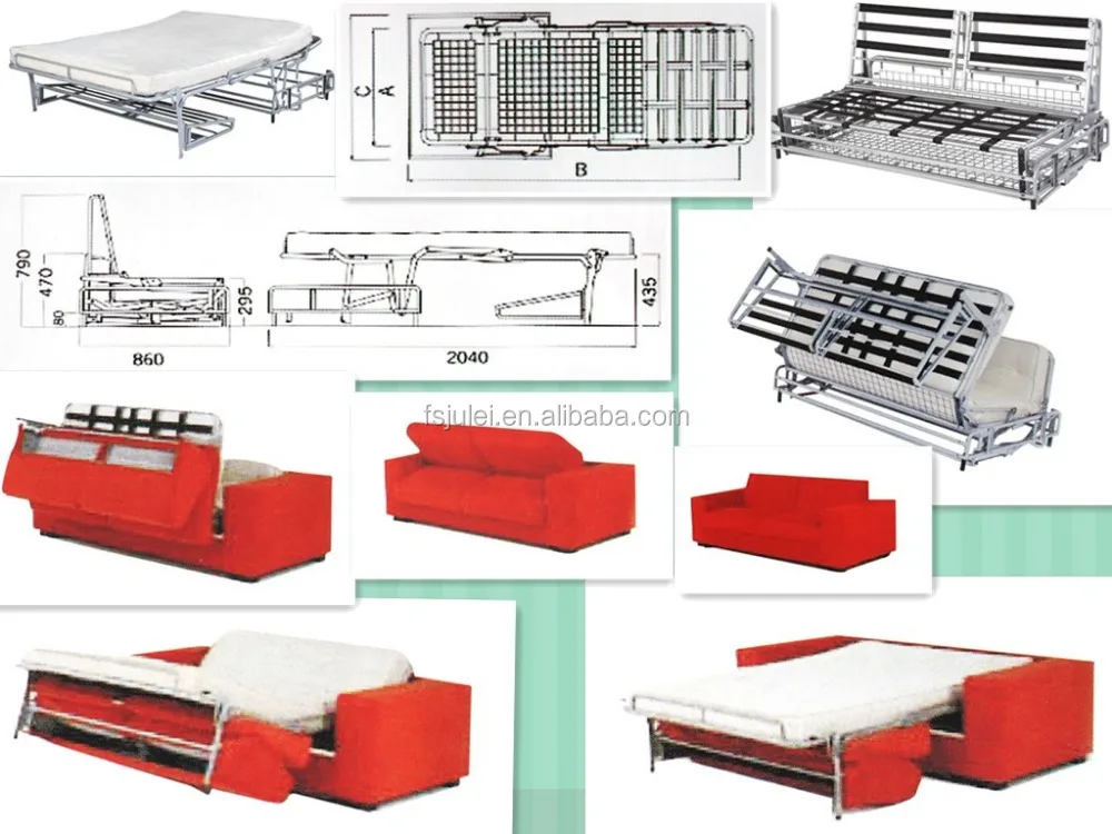 Transformable Metal Folding Sofa Bed Mechanism Djg002 Buy