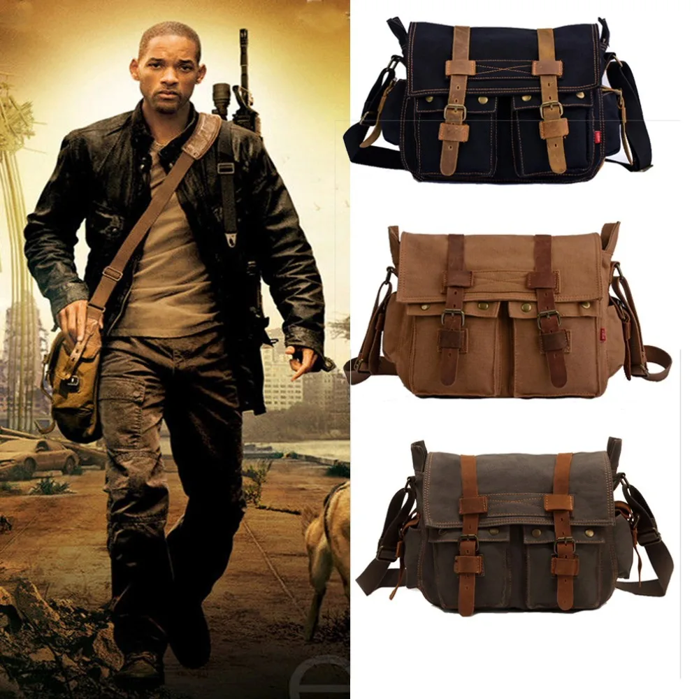 men's military shoulder bags