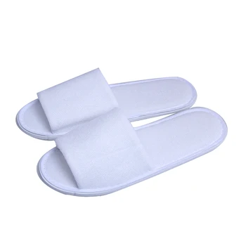 Open Toe Hotel Bathroom Slippers 