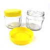 Original factory to produce 250ml glass storage jar with plastic lid