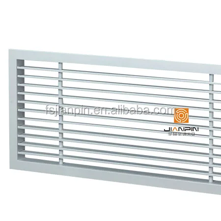 Hvac System Linear Wooden Or Aluminium Type Window Linear Bar