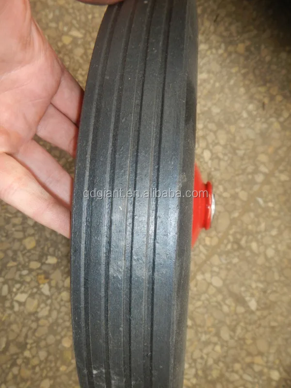13 inch solid rubber wheel