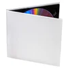 Wholesale cardboard white packaging for dvd disk
