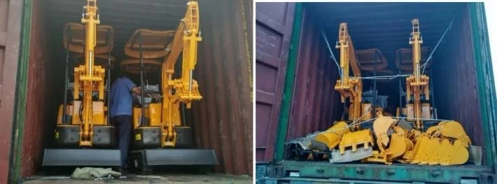 0.8ton mini excavator Hydraulic Crawler Excavator price