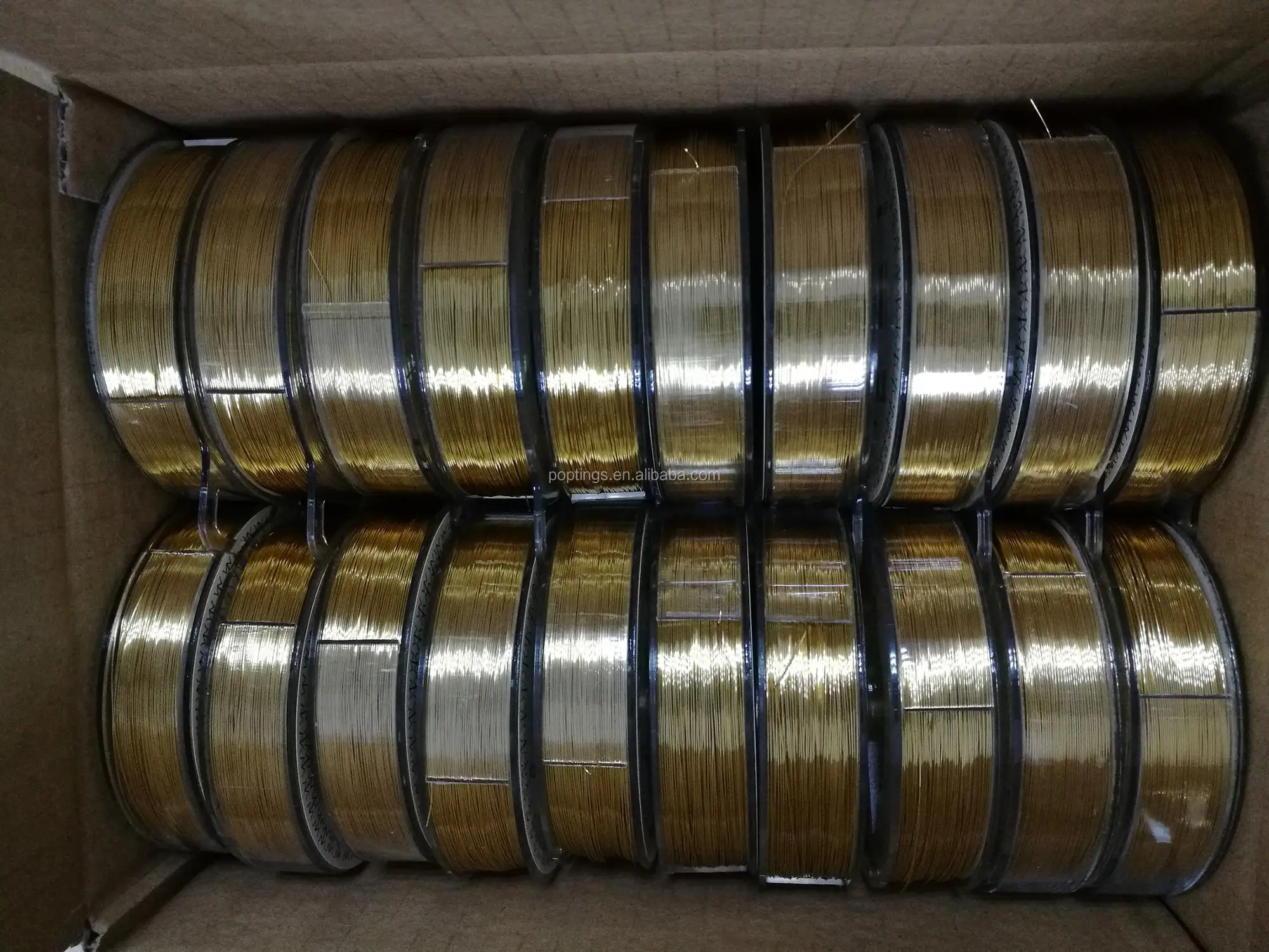 Wholesale Silver Plated Copper Wire 0.8mm In Gold Color Buy Copper