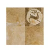 Coffee Brown Travertine Aluminated Super Thin Marble 3D Wall Tiles