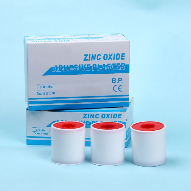 Adhesive Plaster On The Reel With Cover Surgical Medical Zinc Oxide Skin Friendly Plaster Buy