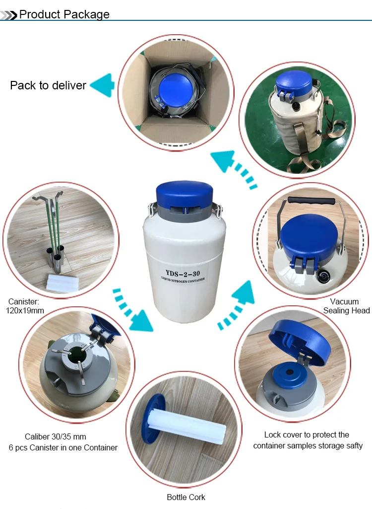 portable sperm frozen semen tank