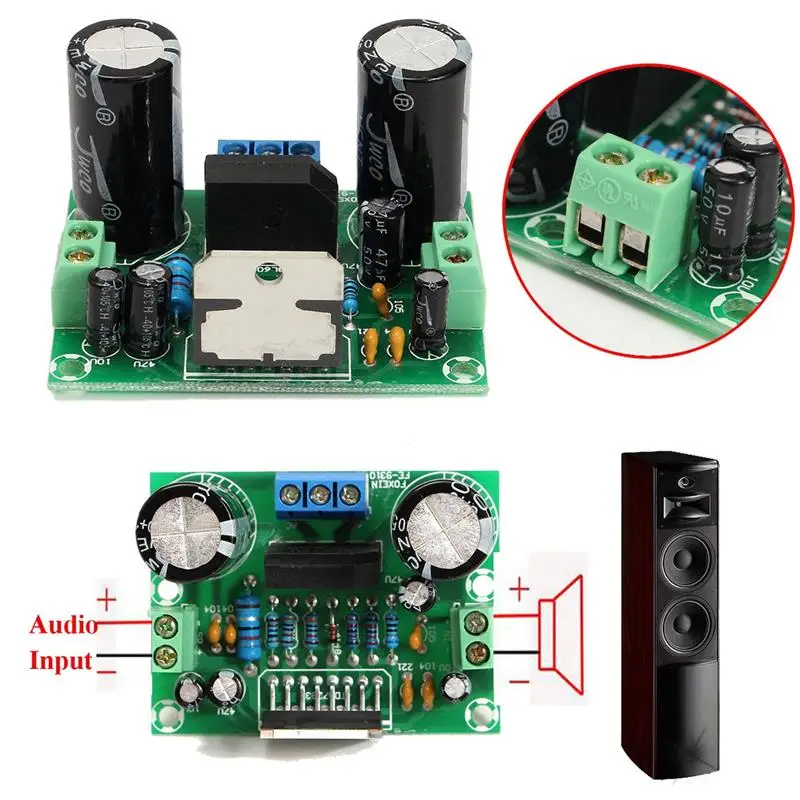 Tda7293 Digital Audio Amplifier Amp Board Mono Single Channel Ac 12v