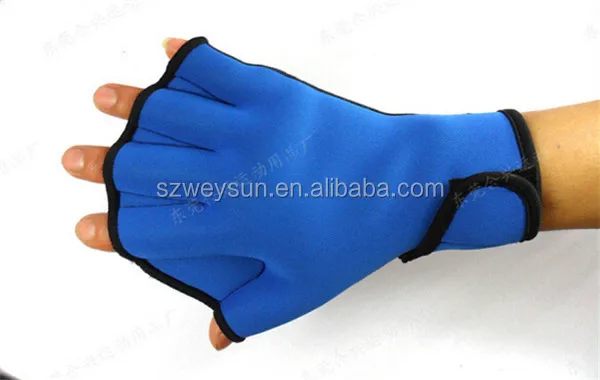 Surfing Quick Surf Fast Paddle Hand Training Paddle Diving Swiming Webbed Gloves 