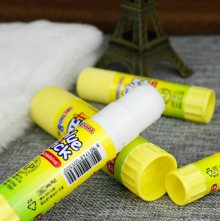 Cheapest Nontoxic Low Odor Safe Pva Pvp Gum Round White Glue Stick 9g