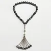 High Quality 33 Spectrolite Muslim Rosary Prayer Beads Semi-Precious Stone kuka tesbih Komboloi