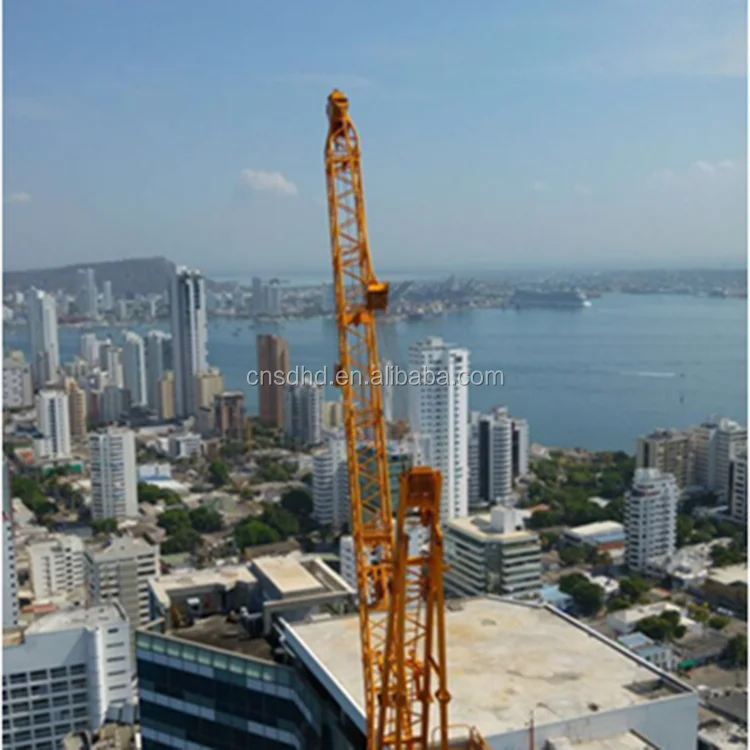 China brand new QTZ 10 tons derrick tower crane