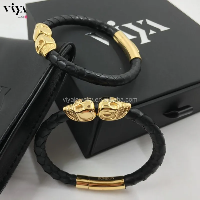 stingray python leather north skull bracelet (92).jpg