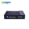 hot sale shared computing terminal thin client with 2g ram 16g ssd, fanless design, black case, easy carry, small size