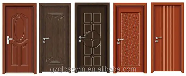 Alibaba China suppliers pvc door, main gate designs french door, upvc door