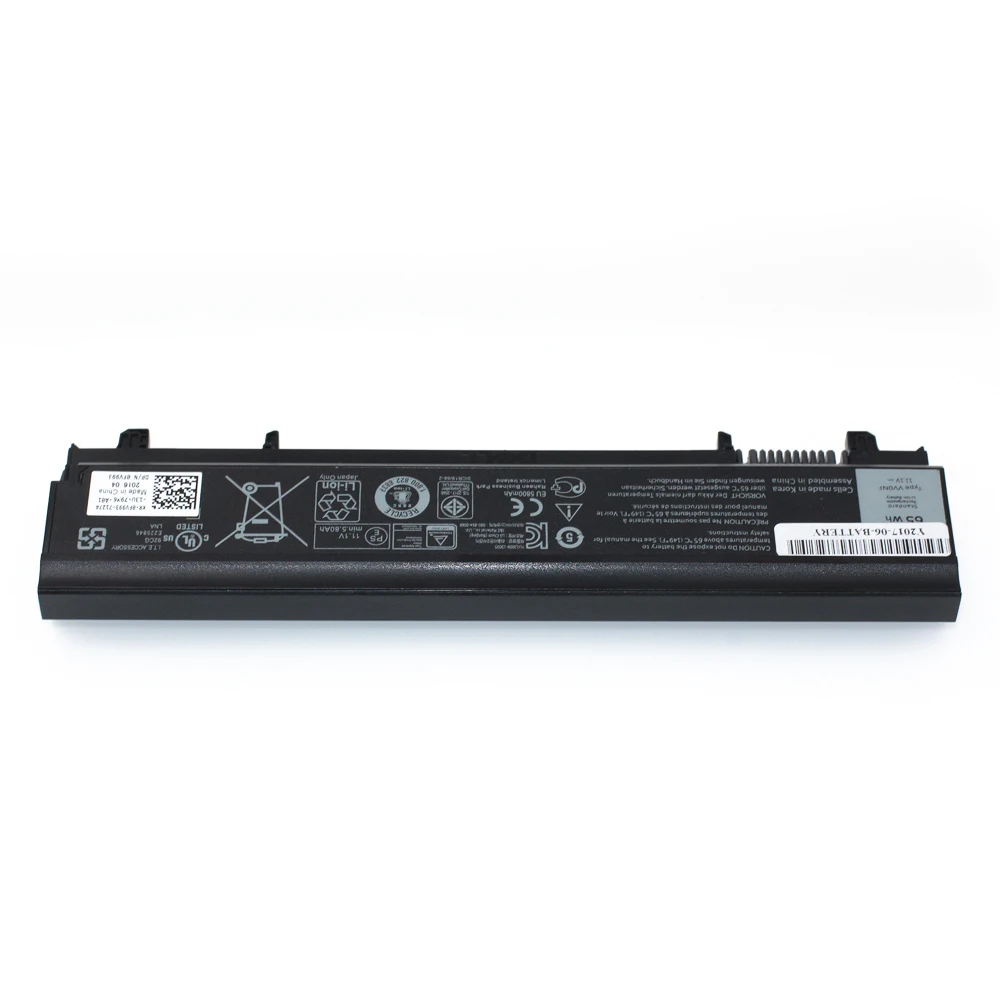 VV0NF Batteria Per Dell Latitude E5440 E E5540 - 4400 MAh, 11.1V, 6 Celle - Ricambio Per N5YH9 WGCW6 451-BBIE