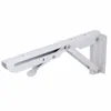 Wall Mounted Spring Loaded Triangle Metal Release Arm Folding Shelf Support Bracket Brace