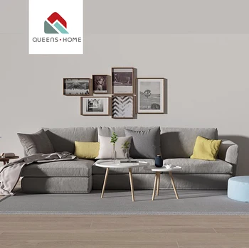 Modern Sofa With Belgium Top Class Fabric Cane Carrefour Chaise