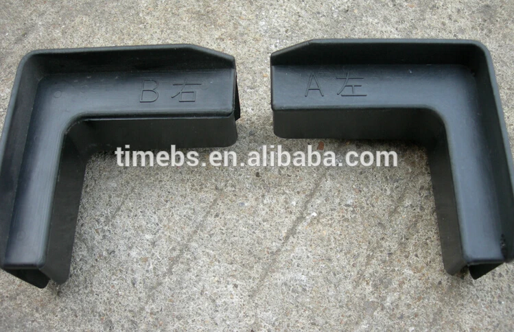 Black/white Esd Plastic Corners Edges Profiles For Pp Danpla Box - Buy ...