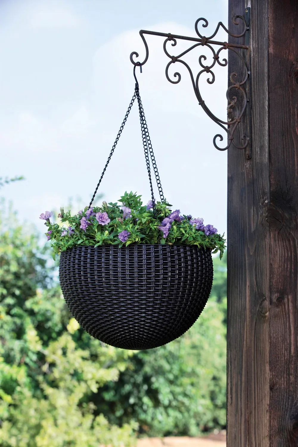 Wholesale Practical Wicker Hanging Basket For Flower With Handle Buy Wicker Hanging Basket