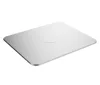 High-end mouse pad with aluminium material anti-slip bottom metal mouse pad for office and home