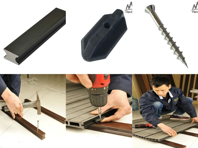 140h25d Wpc Floor Decking Wall Panel Board Wood Plastic Composite